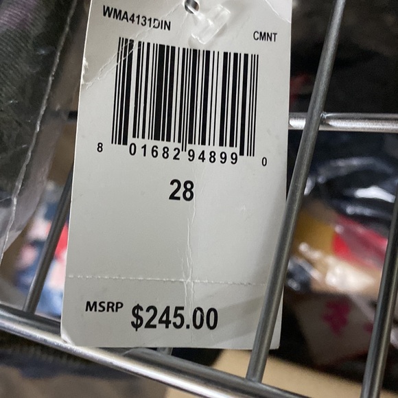 NWT HUDSON DAMAGE jeans mid rise ankle Luna super skinny denim pant rare unique - Picture 10 of 14